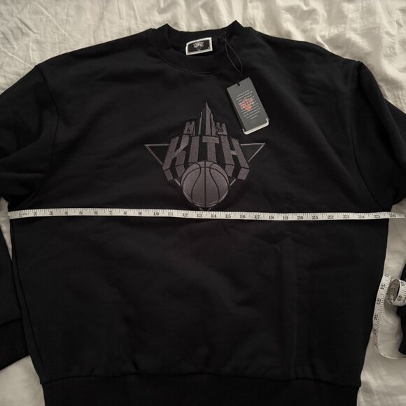 Kith New York Knicks Empire Nelson Crewneck Sweatshirt Medium - Picture 2 of 8